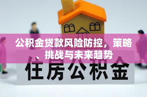 信义公积金贷款风险防控，策略、挑战与未来趋势